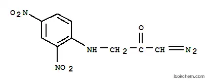 Molecular Structure of 19016-60-5 (2,4-dinitrophenylglycine diazoketone)