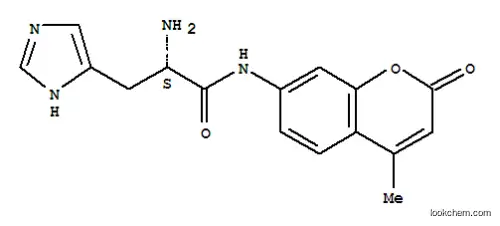Molecular Structure of 191723-64-5 (H-HIS-AMC)