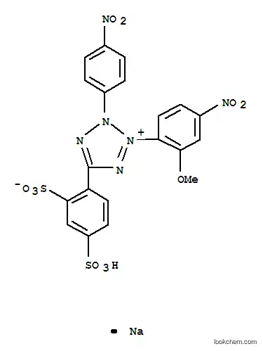 Molecular Structure of 193149-74-5 (2-(2-Methoxy-4-nitrophenyl)-3-(4-nitrophenyl)-5-(2,4-disulfophenyl)-2H-tetrazolium sodium salt)