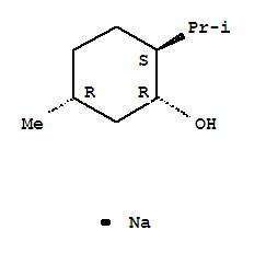 Cyclohexanol,5-methyl-2-(1-methylethyl)-, sodium salt (1:1), (1R,2S,5R)-rel-
