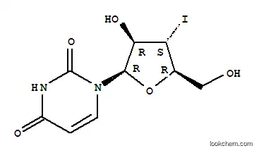 Molecular Structure of 19325-95-2 (1-(3'-iodo-3'-deoxyarabinofuranosyl)uracil)
