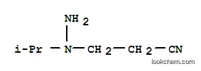 Molecular Structure of 19335-09-2 (1-(2-Cyanoethyl)-1-isopropyl hydrazine)