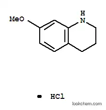 Molecular Structure of 19500-62-0 (7-METHOXY-1,2,3,4-TETRAHYDRO-QUINOLINE HYDROCHLORIDE)