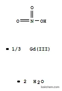 Molecular Structure of 19598-90-4 (Gadolinium nitrate hexahydrate)
