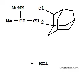 Molecular Structure of 19835-43-9 (2-Chloro-1-(2-methylaminopropyl)adamantane hydrochloride)
