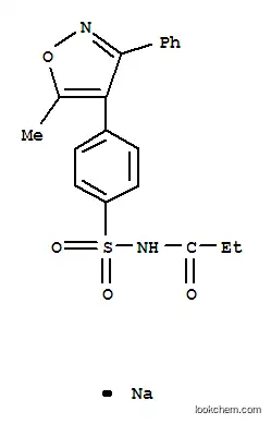 Molecular Structure of 198470-85-8 (PARECOXIB SODIUM)