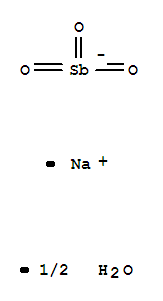 Antimonate (SbO31-),sodium, hydrate (2:1) (9CI)
