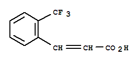 2-Propenoic acid,3-[2-(trifluoromethyl)phenyl]-