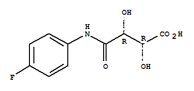 Butanoic acid,4-[(4-fluorophenyl)amino]-2,3-dihydroxy-4-oxo-, (2R,3R)-