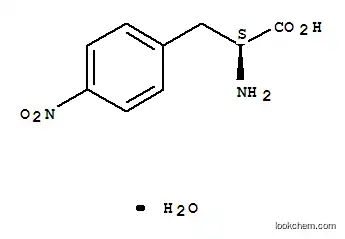 Molecular Structure of 207591-86-4 (4-Nitro-L-phenylalanine monohydrate)