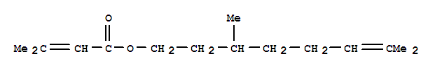 2-Butenoic acid,3-methyl-, 3,7-dimethyl-6-octen-1-yl ester