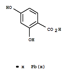 Benzoic acid,2,4-dihydroxy-, lead salt (1: )