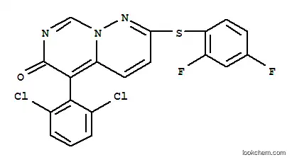 Molecular Structure of 209410-46-8 (VX-745)