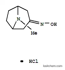 Molecular Structure of 212079-30-6 (8-METHYL-8-AZABICYCLO[3.2.1]OCTAN-3-ONE OXIME HYDROCHLORIDE)