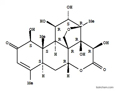 Molecular Structure of 21499-66-1 (bruceine D)
