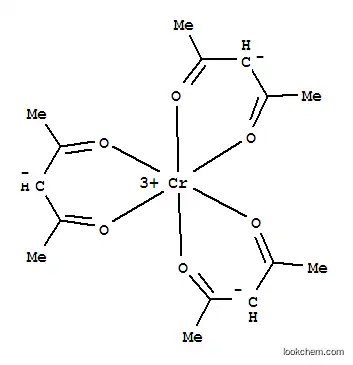 Molecular Structure of 21679-31-2 (Chromium(III) acetylacetonate)