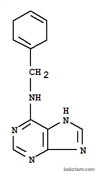 Molecular Structure of 21802-80-2 (N-(cyclohexa-1,4-dien-1-ylmethyl)-5H-purin-6-amine)