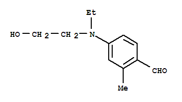 2-Methyl-N-ethyl-N-(2-hydroxyethyl)-4-aminobenzaldehyde