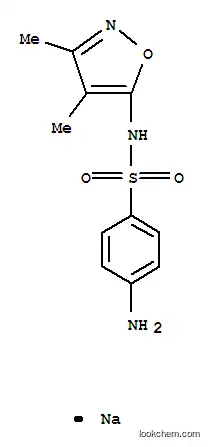 Molecular Structure of 2200-44-4 (sodium N-(3,4-dimethylisoxazol-5-yl)sulphanilamidate)