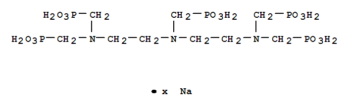 Sodium salt of Diethylene Triamine Penta (Methylene Phosphonic Acid) (DTPMP Na2) CAS NO:22042-96-2