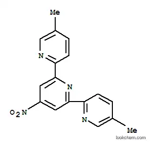 Molecular Structure of 221247-37-6 (5,5''-DIMETHYL-4'-NITRO-2,2':6',2''-TERPYRIDINE)