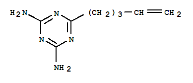 6-pent-4-enyl-1,3,5-triazine-2,4-diamine
