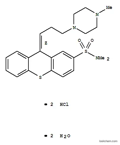 Molecular Structure of 22189-31-7 (Thiothixene)