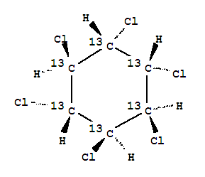Cyclohexane-13C6,1,2,3,4,5,6-hexachloro-, (1a,2a,3b,4a,5b,6b)- (9CI)