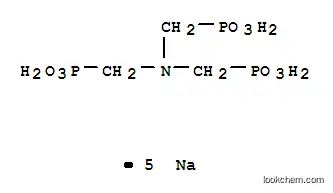 Molecular Structure of 2235-43-0 ([Nitrilotris(methylene)]tris-phosphonic acid pentasodium salt)