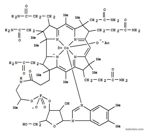 Molecular Structure of 22465-48-1 (HYDROXOCOBALAMIN ACETATE)