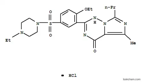 Molecular Structure of 224785-91-5 (Vardenafil hydrochloride)