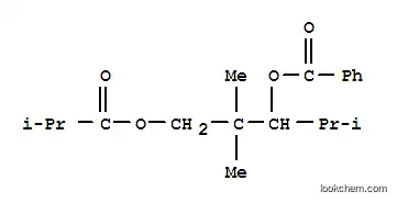 Molecular Structure of 22527-63-5 (3-benzoyloxy-2,2,4-trimethylpentyl isobutyrate)