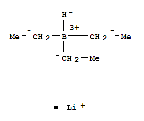 Molecular Structure of 22560-16-3 (Borate(1-),triethylhydro-, lithium (1:1), (T-4)-)