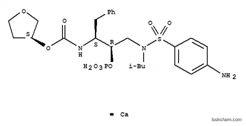 Molecular Structure of 226700-81-8 (Fosamprenavir calcium)
