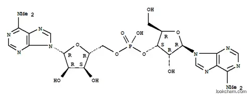 Molecular Structure of 2273-75-8 (N(6),N(6)-dimethyladenylyl(3'-5')N(6),N(6)-dimethyladenosine)