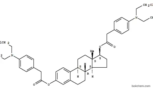 Molecular Structure of 22966-79-6 (Estradiol bis[4-[bis(2-chloroethyl)amino]benzeneacetate])