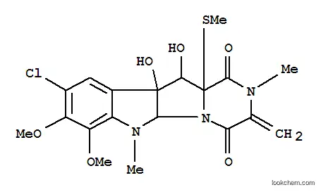 Molecular Structure of 23044-40-8 (SPORIDESMINF)