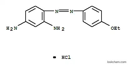 Molecular Structure of 2313-87-3 (4-(4-ETHOXYPHENYLAZO)-M-PHENYLENEDIAMINE MONOHYDROCHLORIDE)