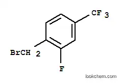 Molecular Structure of 239087-07-1 (2-fluoro-4-(trifluoromethyl)benzyl bromide)