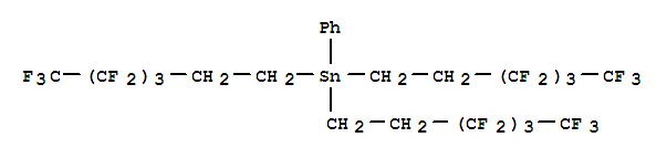 TRIS(1H,1H,2H,2H-PERFLUOROHEXYL)PHENYLTIN