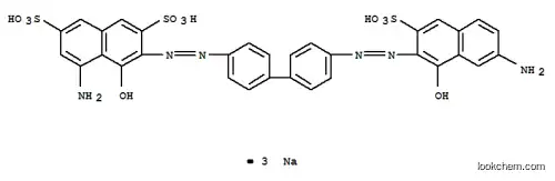 2,7-Naphthalenedisulfonicacid,5-amino-3-[2-[4'-[2-(7-amino-1-hydroxy-3-sulfo-2-naphthalenyl)diazenyl][1,1'-biphenyl]-4-yl]diazenyl]-4-hydroxy-,sodium salt (1:3)