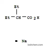 Molecular Structure of 2452-14-4 (sodium 2-ethylbutyrate)