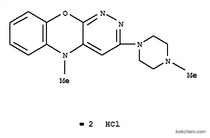 Molecular Structure of 24853-80-3 (Azaphen hydrochloride)
