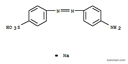 Molecular Structure of 2491-71-6 (4-AMINOAZOBENZENE-4'-SULFONIC ACID SODIUM SALT)