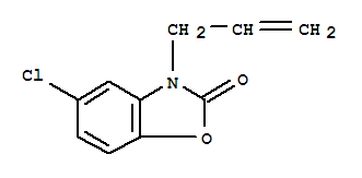 2(3H)-Benzoxazolone,5-chloro-3-(2-propen-1-yl)- cas  24963-36-8