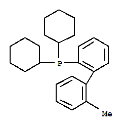 Molecular Structure of 251320-86-2 (Phosphine,dicyclohexyl(2'-methyl[1,1'-biphenyl]-2-yl)-)