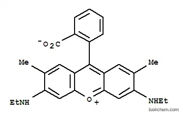 Molecular Structure of 25152-49-2 (RHODAMINE 19)