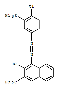 4-[(4-chloro-3-sulphophenyl)azo]-3-hydroxy-2-naphthoic acid