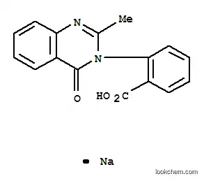 2-Metil-3-(2-carbossifenil)-4-chinazolone, sale sodico [Italian]
