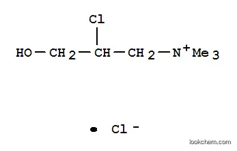 Molecular Structure of 25364-86-7 ((2-chloro-3-hydroxypropyl)trimethylammonium chloride)